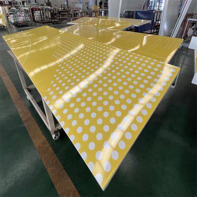 Enamelled Pressed Steel Sheet - Custom Size Colorful Vitreous Coating for Hospital Wall Panel Supplier photo-2