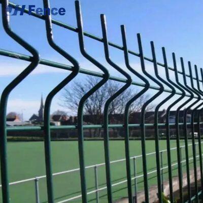 Alta seguridad valla de jardín de doblado 3D Panel de valla de malla de alambre 3D