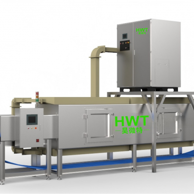 Safety High Performance Microwave Tunnel Type Thawing Assembly Line Fast Microwave Thawing Equipment photo-2