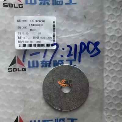 Anillo de junta original SDLG 4040000001 para repuestos de cargador de ruedas.