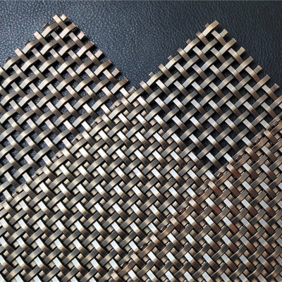 Flat Square Mesh Stainless Steel Decorative Mesh, Other Copper Embossed Mesh photo-4