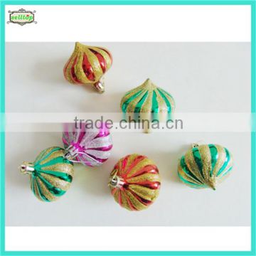 Coulorful onion ball christmas decoration supplies