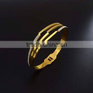 New Products 2016 Specail Design Gold Color Luxury Bracelet for Women photo-6