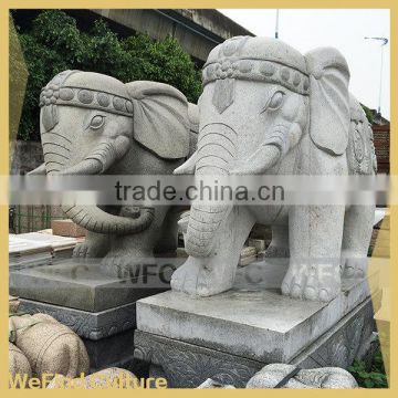 Thailand Style Elephant Stone Carving Statue