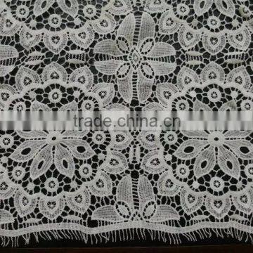 Wholesale Embroidery Milk Silk Lace Material photo-3