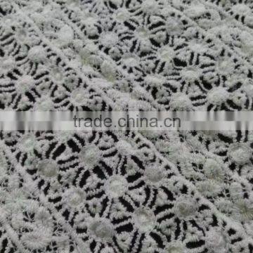 Whole Sale High Quality Embroidery Cotton Lace Fabric photo-2