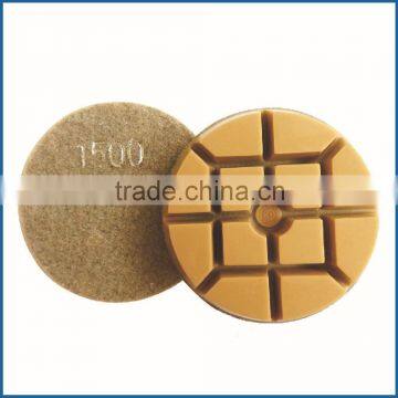 concrete polishing resin pads