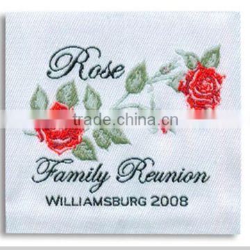 High quality woven labels