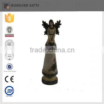 popular tiny resin Christmas fairy for decoration