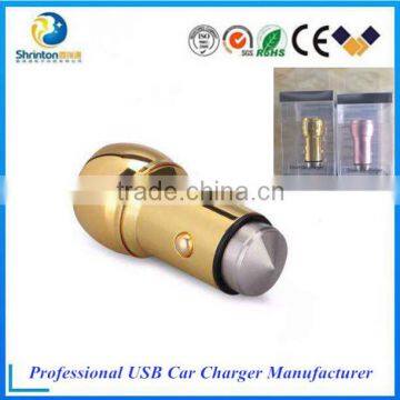 USB Travel Car Charger Adapter 2 Port 2.4 A For iPhone Samsung HTC Galaxy