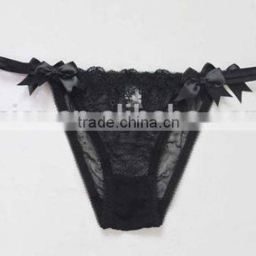 2016 Sexy Modern Transparent Rattan Pattern Bra Panty Sets for Women photo-4