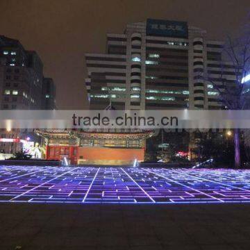 Energy Saving Waterproof Superb Impact Resistance Rgb Underground Led Lights