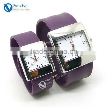 slap digital quartz wrist watch