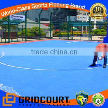 tennis court flooring material