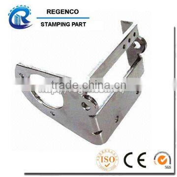 Metal Stamping, Made of 304 Stainless Steel, Silver Plating Finish