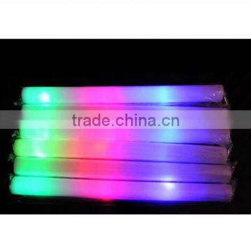 Flash toy multi color flash light toy led foam stick led foam baton glow stick for wedding party concert props                        
                                                Quality Choice