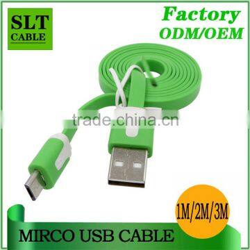 SLT Wholesale 1M 2M 3M Colorful Micro Usb Charger Awm 2725 Cable Quality Choice photo-4