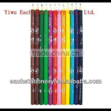 7" Plastic Shrink Film Mantle Color Pencil Color Lead Pencil