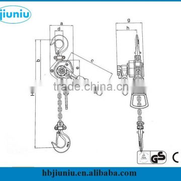 Hand Pulling Lever Chain Hoist with High Quality