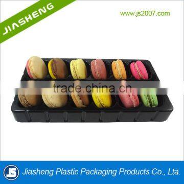 Disposable Clear plastic macaron packaging Made in China