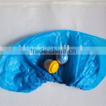 Blue Disposable PE/CPE Waterproof Shoe Covers