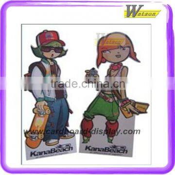 2013 Cardboard display standeeTrade Show Corrugated POP Display Stand