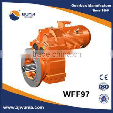 f series good price helical parallel bevel speed reducer