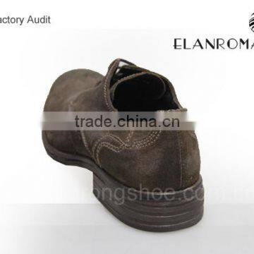 Hot-sales Cow Suede Leather Shoes Men photo-3