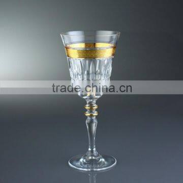 6 Pc Glass Set Ezgi Gold