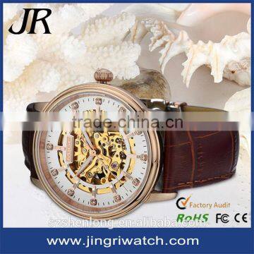 Private Label Oem Fashion Luxury Chinese Wholesale Automatic Skeleton Wristwatch Man photo-3
