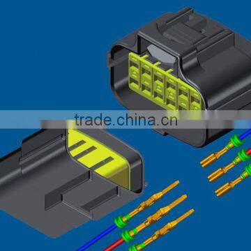 12 pin wiring harness waterproof auto connectors