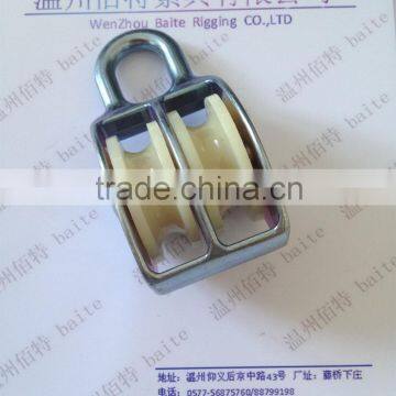 NYLON DOUBLE RIGID PULLEYpulleys Double Wheel photo-2