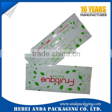 printed popsicle packaging bag/ice cream plastic packaging/lolly pop sachet/plastic film roll