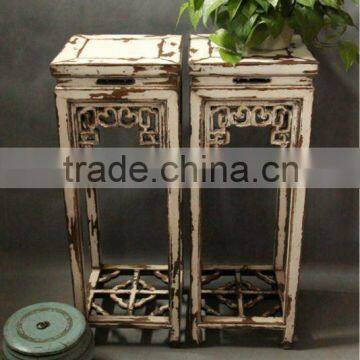 Chinese antique wooden carved Flower stand