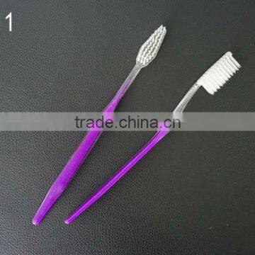 Purple color toothbrush/low cost/YS011