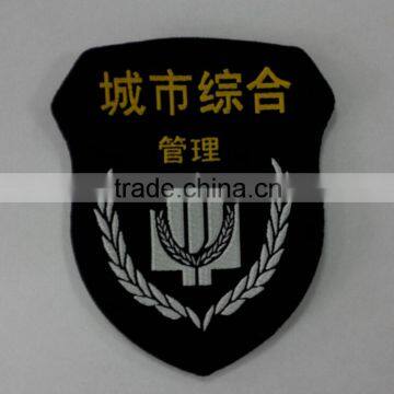 Factory Price Custom Gold Bullion Shoulder Embroidered Patch photo-2