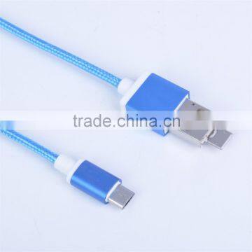 New Arrival Aluminium Alloy USB Data Cable for Mirco Usb Otg Cable / Braided Usb Charging Cable photo-5