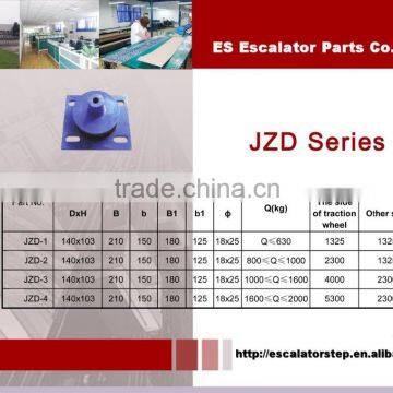 JZD , Anti-Vibration Pad , Elevator Anti-Vibration Pad with Fasteners for Traction Motor