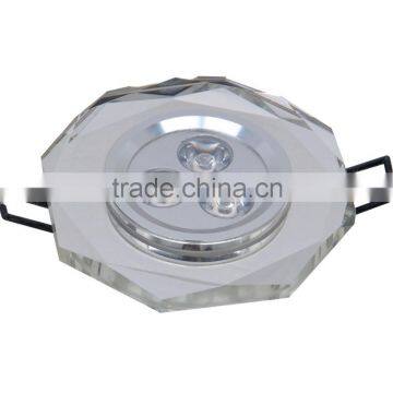 National Level Crystal LED Ceiling Lamp 3w