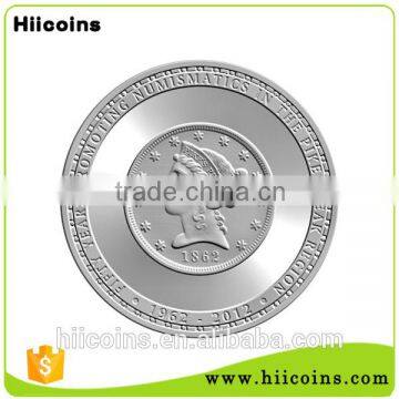 Wholesale Coins and Custom Metal Coin Manufacture of Silver Coin photo-4