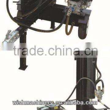 engine hydraulic pneumtic wood log splitter and shredder