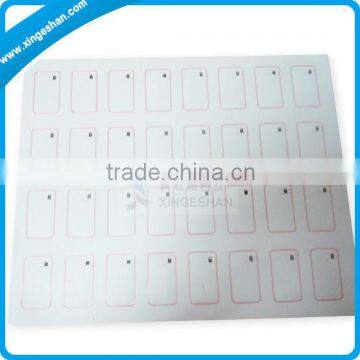 1k or compatible chip 4*8 RFID Smart card inlay