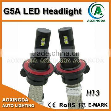 2015 newest H13 LED headlight with flexible copper wire heat sink