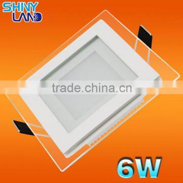 SMD 5630 square 6w 12w 18w 24w glass led panel light                        
                                                Quality Choice