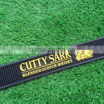 soft PVC beer drip mat ELINK Nitrile washable bar rail mat