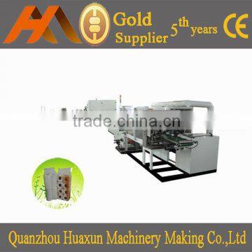 Automatic log saw cutter package equipment embossed rewinding toilet paper machine production line