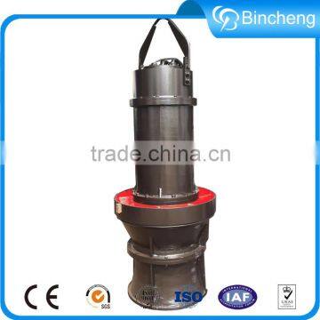 Electric axial flow water pump submersible pump