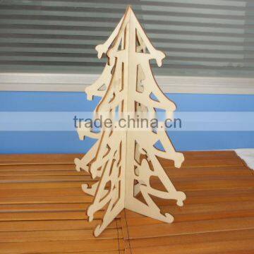 Wooden christmas tree