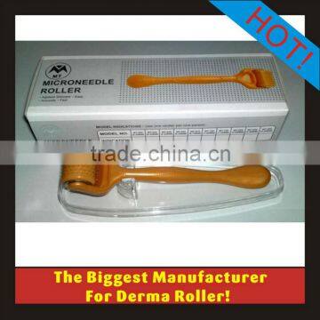 Professional 192 Needles MT Gold Handle Derma Skin Roller