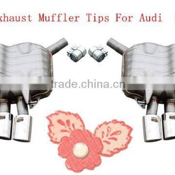 Car Exhaust Muffler Tips for Audi C7 S6 which in hot sale